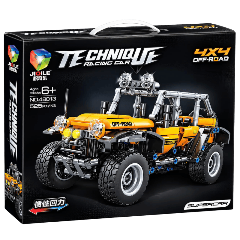 Lego carro naranja 525 piezas