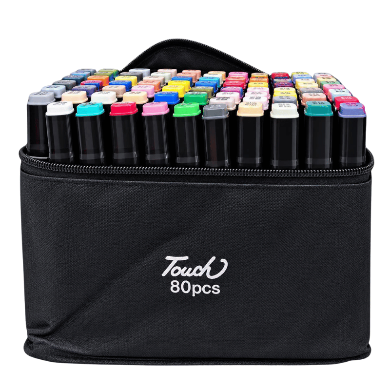 Set de marcadores 80 pcs