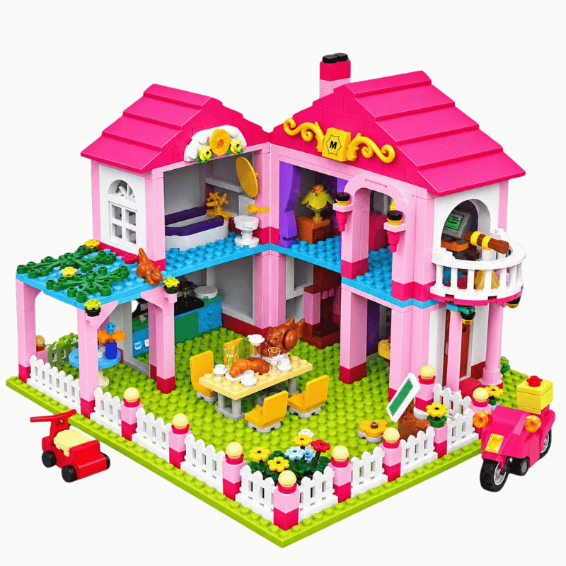 Leggo fichas casa de barbie