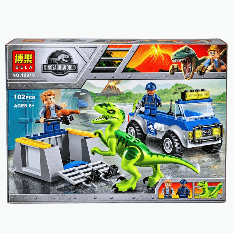 Set dinosaurio 102 pcs
